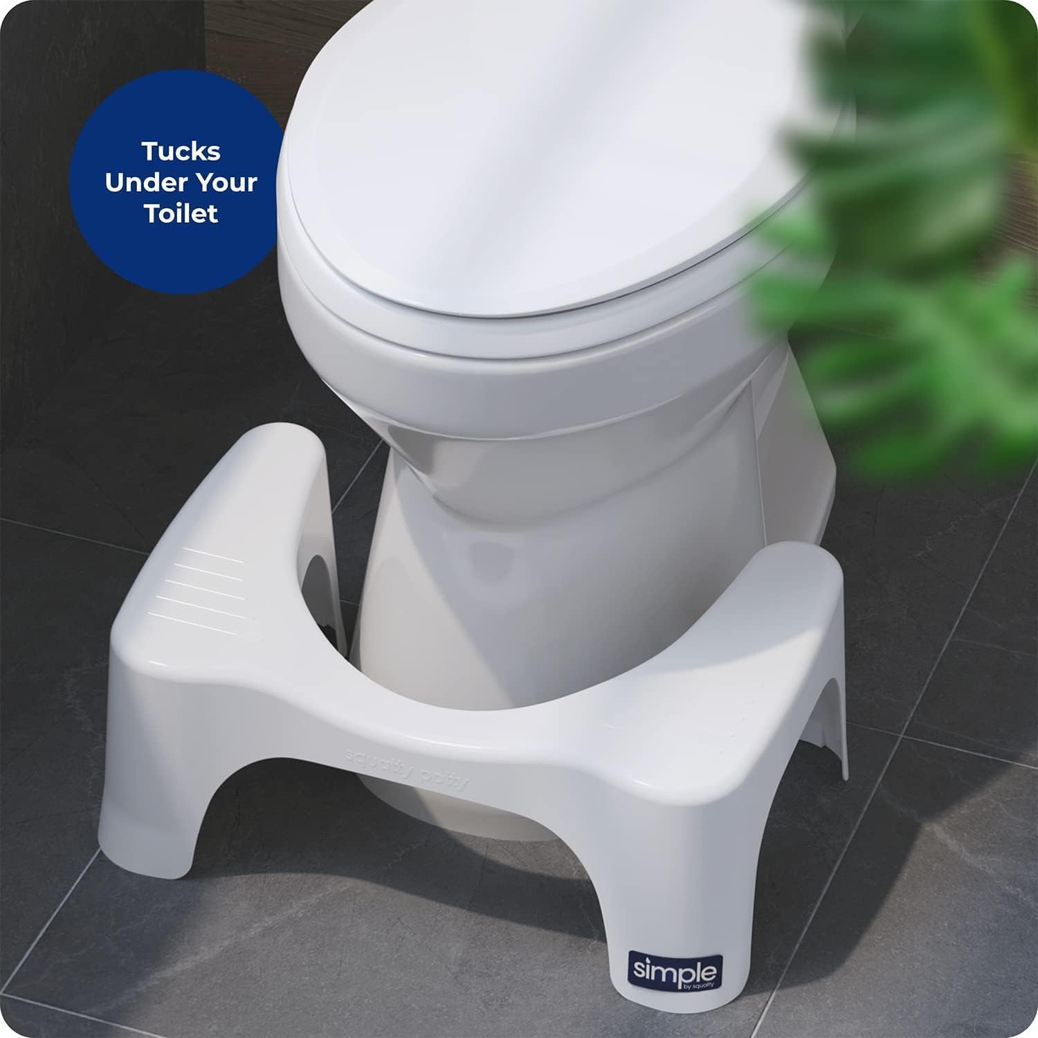 Ohne Toilettenhocker